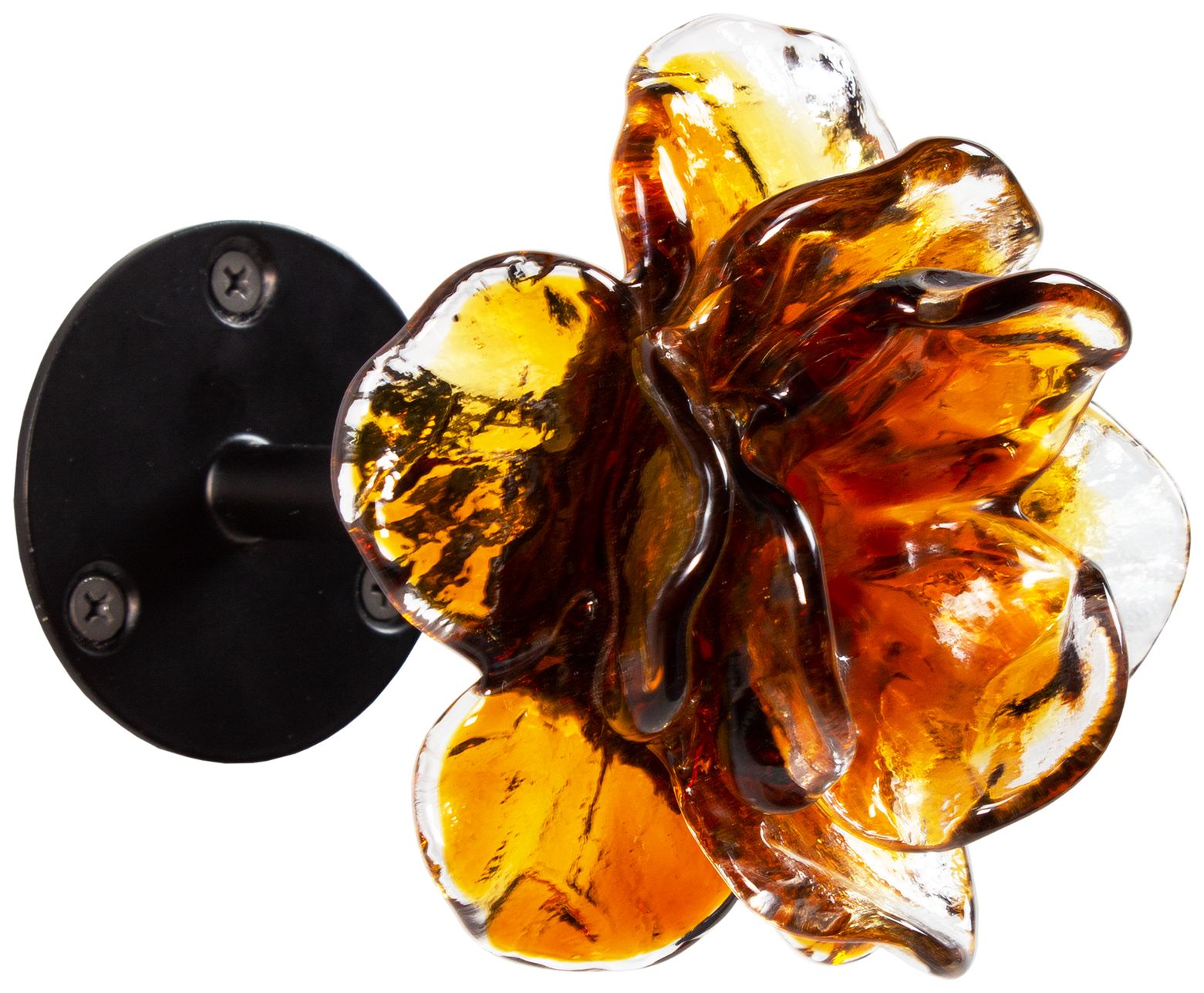 Image 6 Dale Tiffany 4.75" Amber Rose Bud Glossy more views