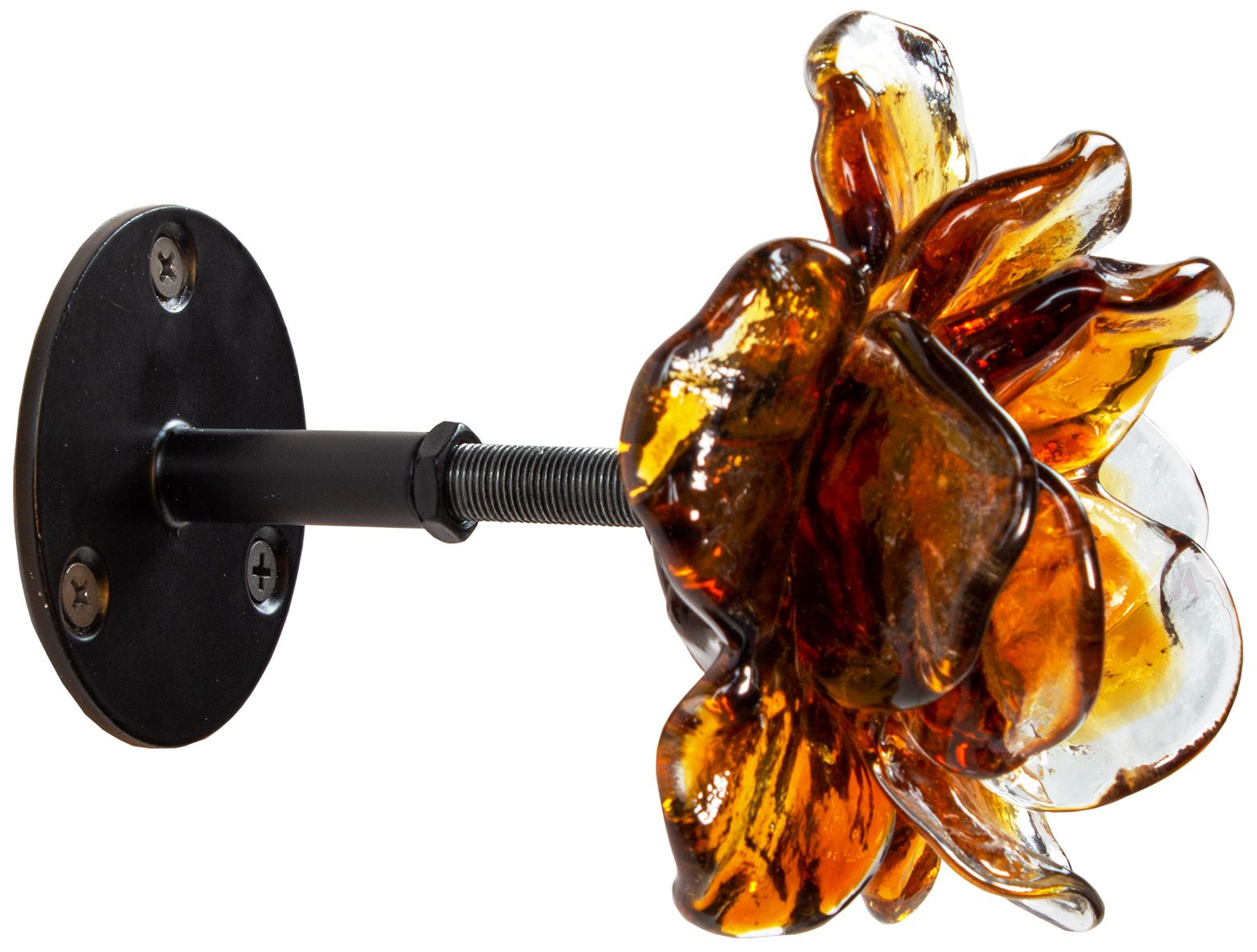 Image 7 Dale Tiffany 4.75" Amber Rose Bud Glossy more views