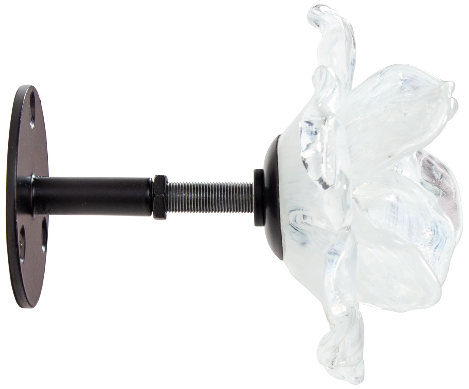 Dale Tiffany 4.75" White Rose Bud Glossy