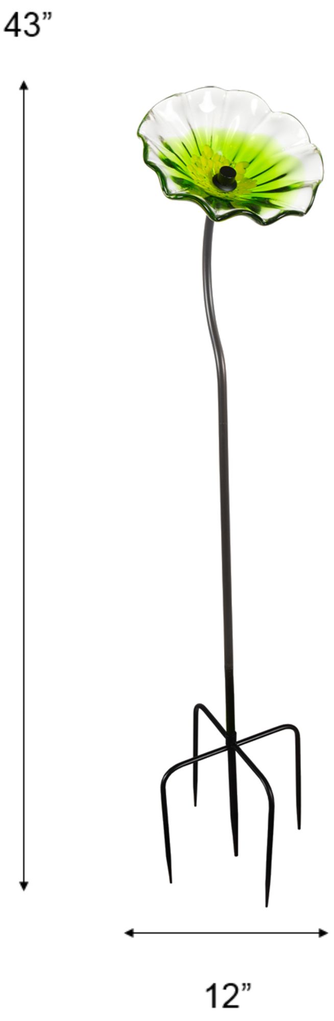 Image 3 Dale Tiffany 43" Tall Fiore Bloom Green more views