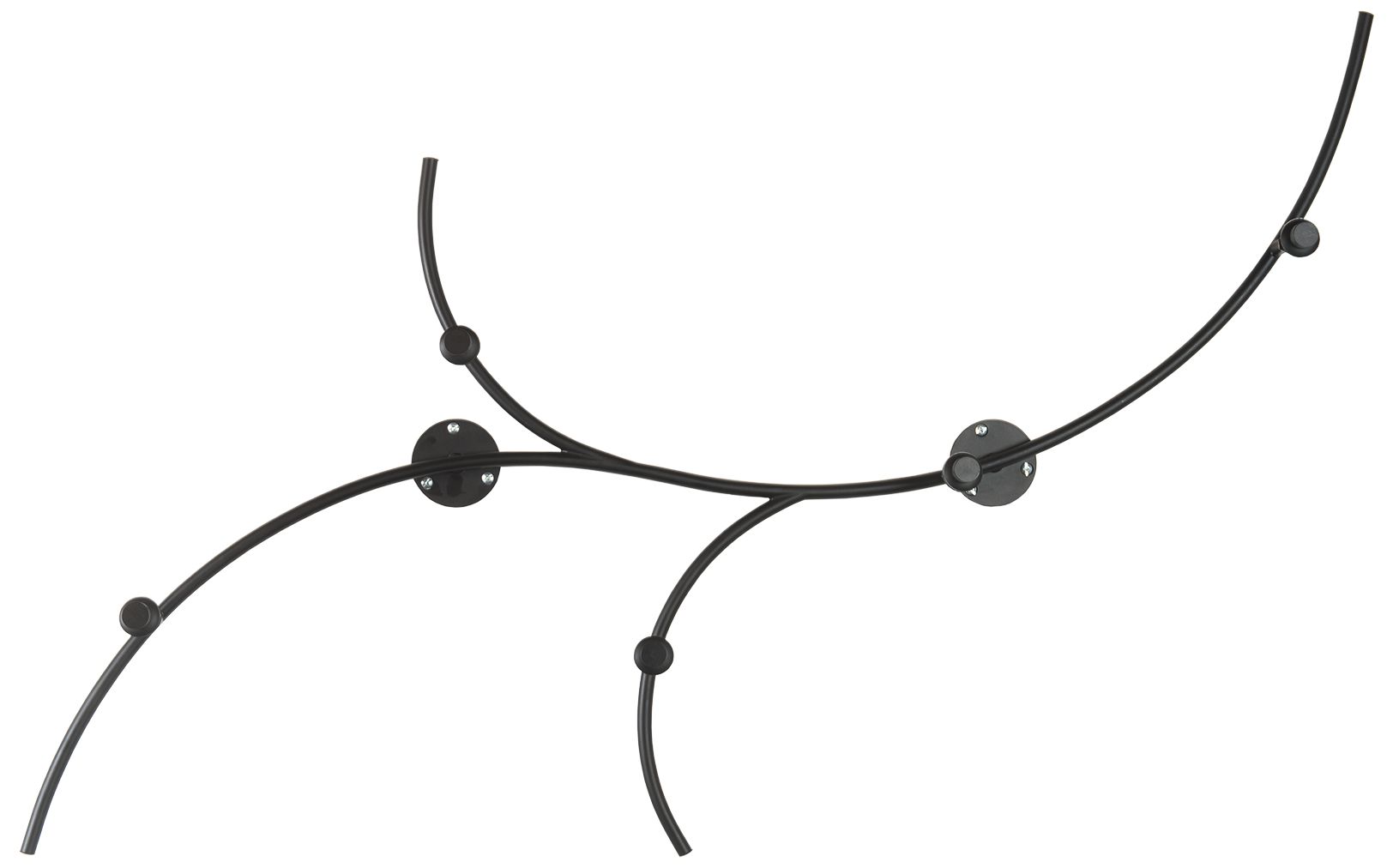 Image 5 Dale Tiffany 49" Fiore Bloom 5-Plate Hand Blown Art Glass Wall Decor more views