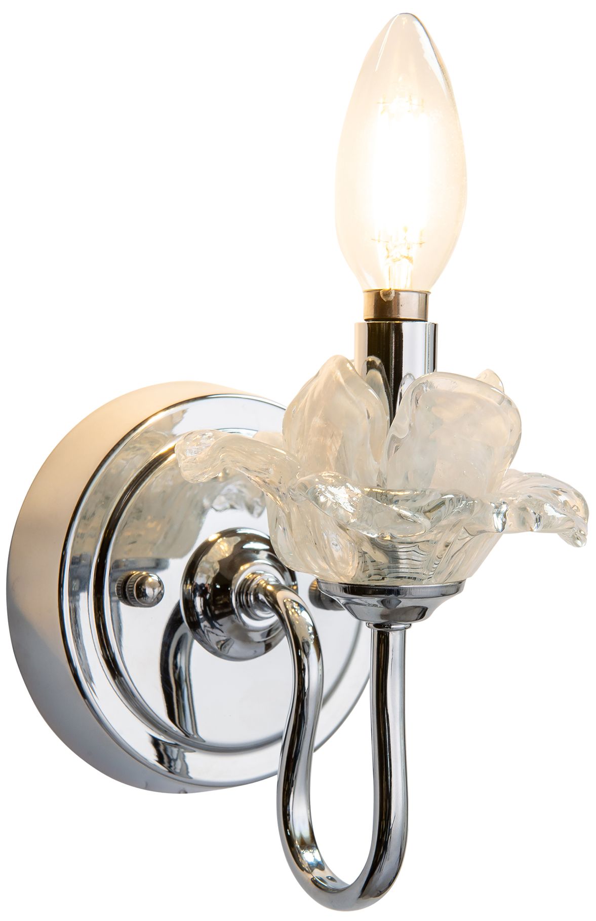 Image 2 Dale Tiffany 5" Wide Bittersweet Art Glass Wall Sconce