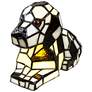 2_Dale Tiffany 6.25" Tall Spotted Dog Tiffany Accent Lamp more views