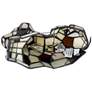 6_Dale Tiffany 6.25" Tall Spotted Dog Tiffany Accent Lamp more views