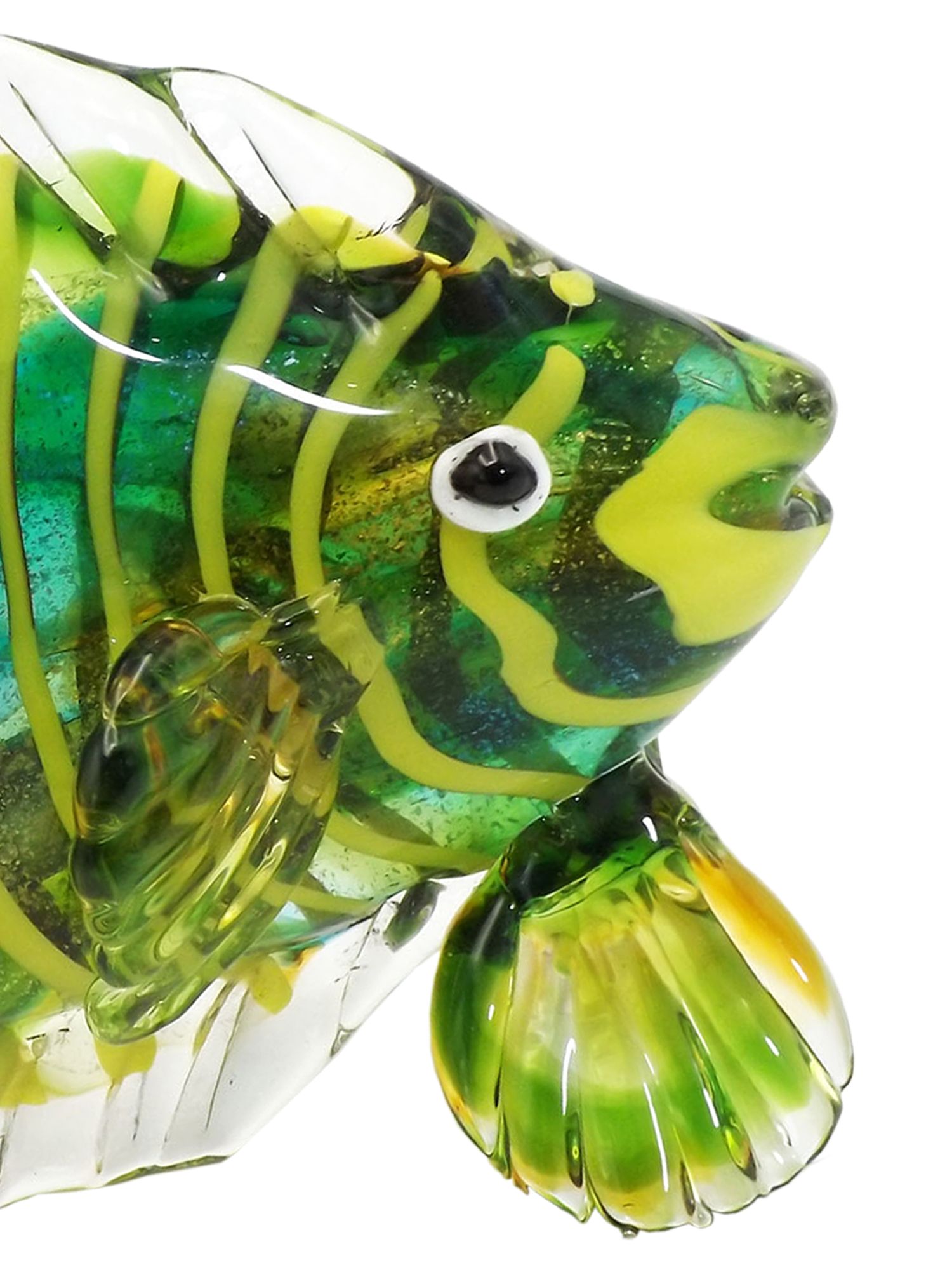 Image 5 Dale Tiffany 6.5" Tall Varadero Fish Handcrafted Art Glass Figurine more views
