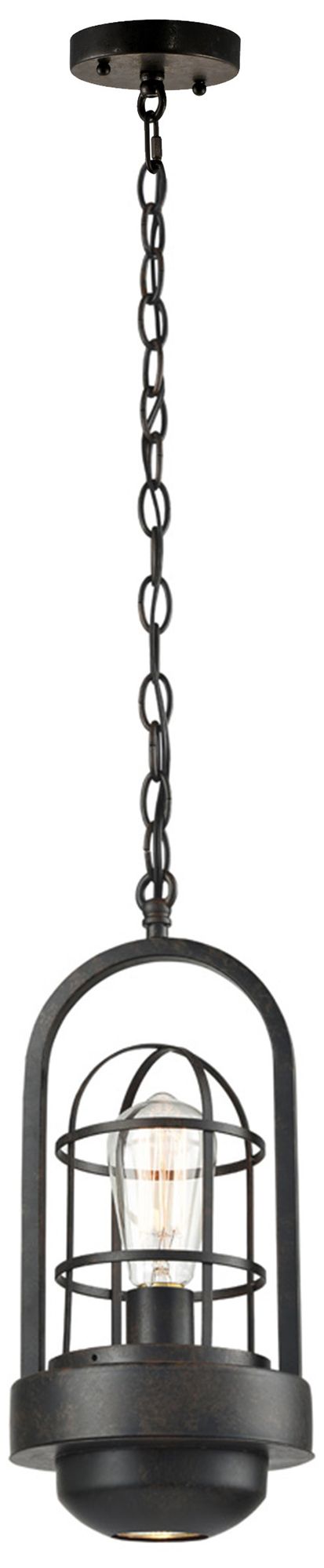 Image 2 Dale Tiffany 6.5" Wide Siskel 2-Light LED Vintage Mini Pendant