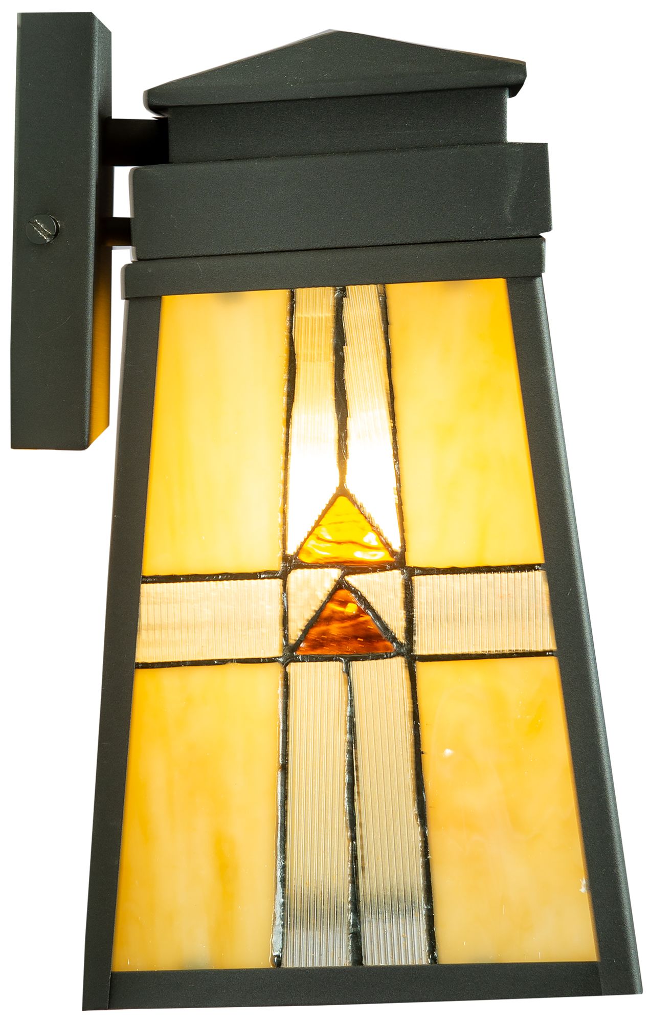 Image 4 Dale Tiffany 6" Wide Barkley Mission Tiffany Wall Sconce more views