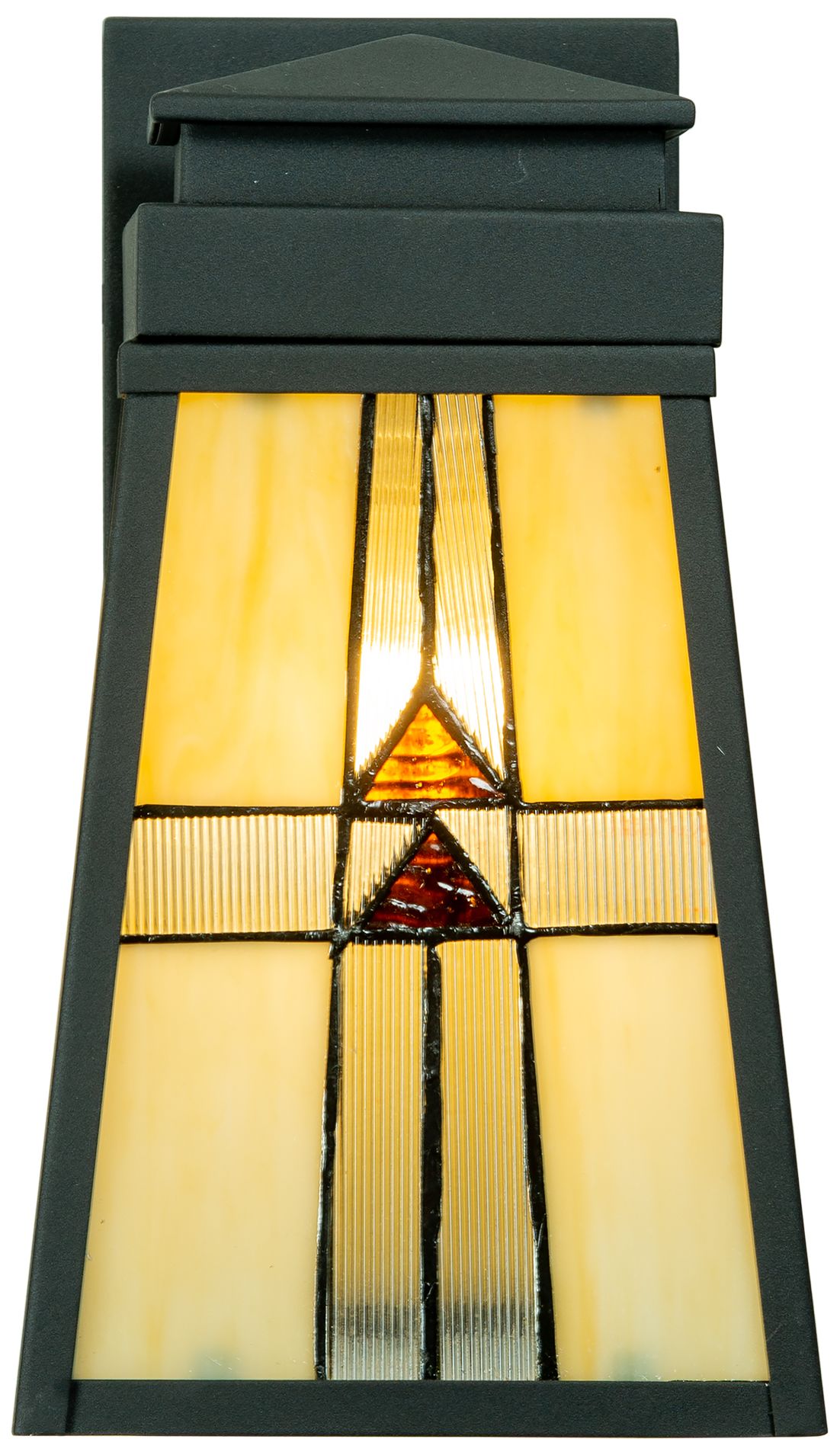 Image 5 Dale Tiffany 6" Wide Barkley Mission Tiffany Wall Sconce more views