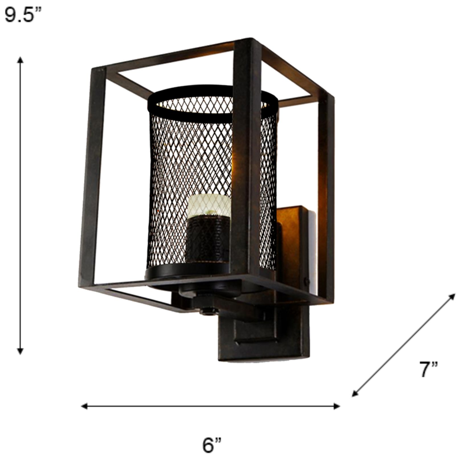 Image 3 Dale Tiffany 6" Wide Dixon Wall Sconce with Built-in LED Bulb more views