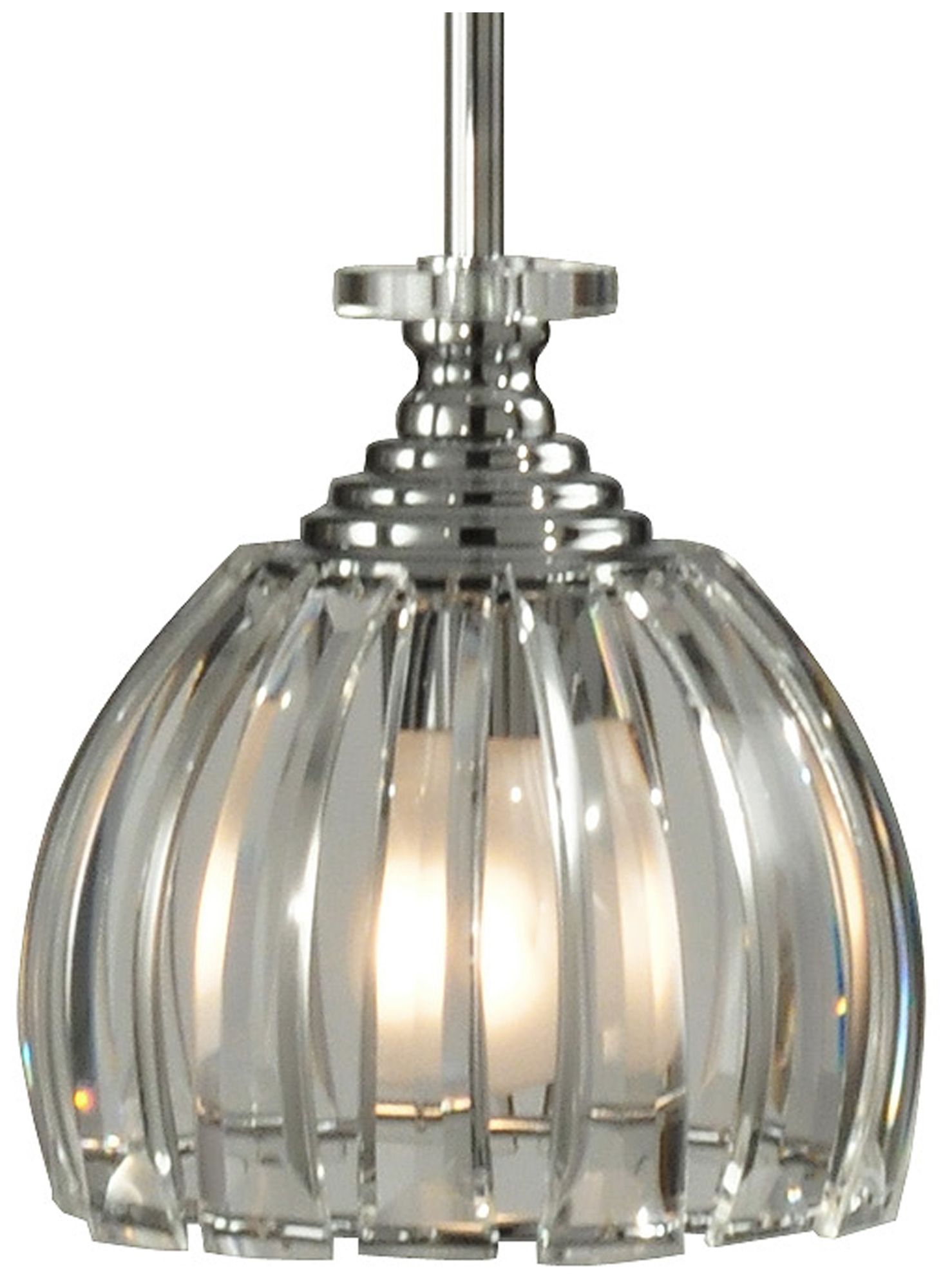 Image 4 Dale Tiffany 7.5" Wide San Bruno Crystal Mini Pendant more views