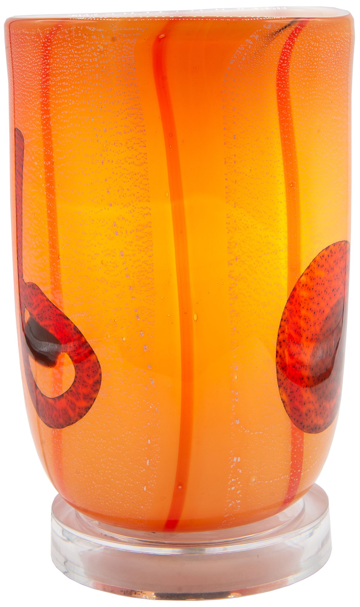 Image 5 Dale Tiffany 7.75" Tall Viscossia Hand Blown Art Glass Accent Lamp more views