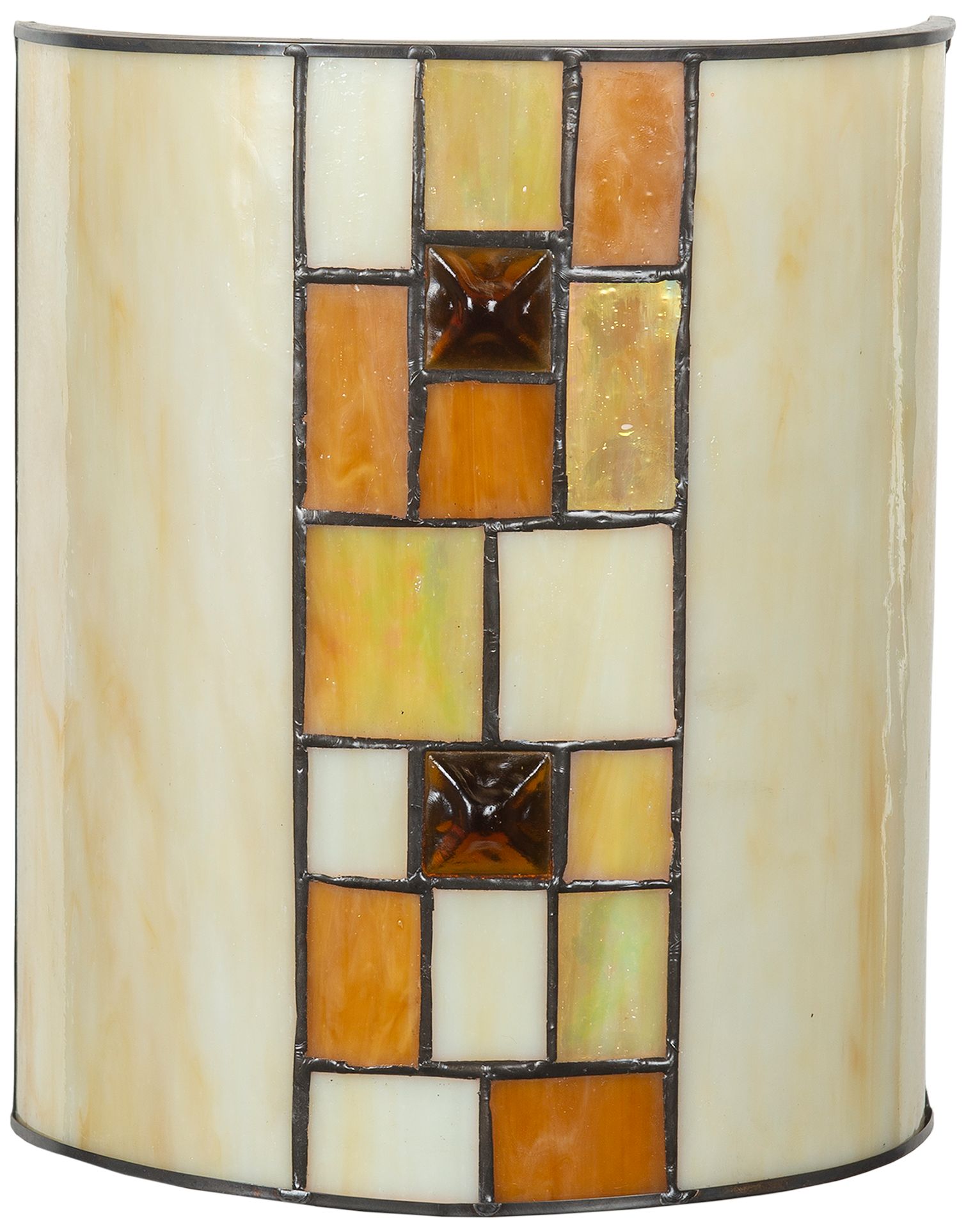 Image 4 Dale Tiffany 7.75" Wide Sunrisa Vertical Integrated LED Tiffany Wall Sconce more views