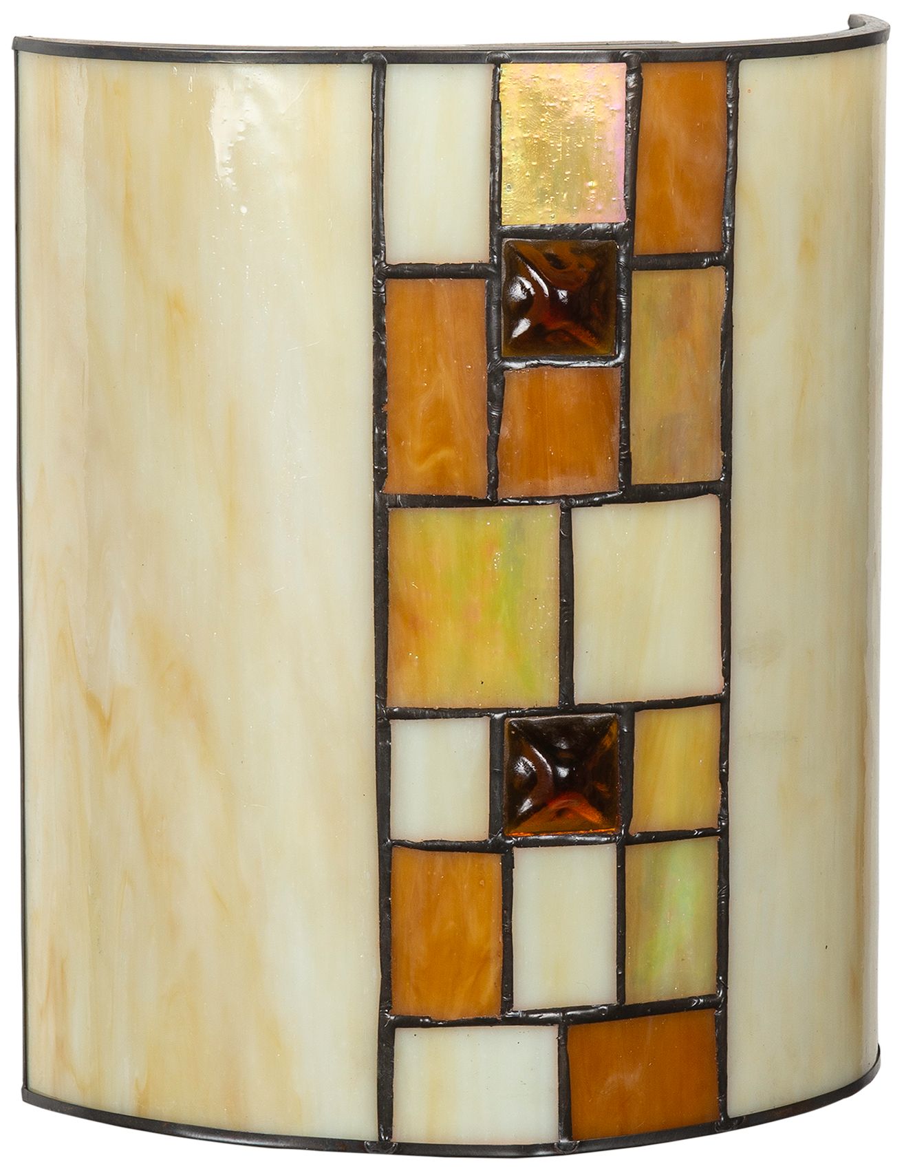 Image 5 Dale Tiffany 7.75" Wide Sunrisa Vertical Integrated LED Tiffany Wall Sconce more views