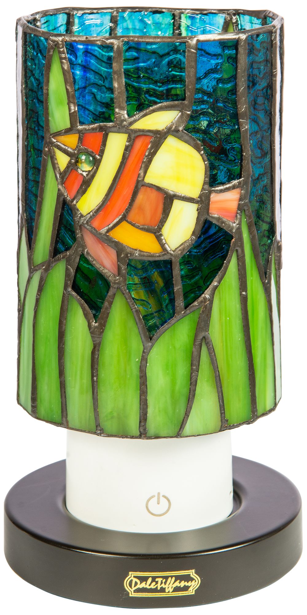 Image 7 Dale Tiffany 8.5" Tall Angelfish Cordless Rechargeable Tiffany Accent more views