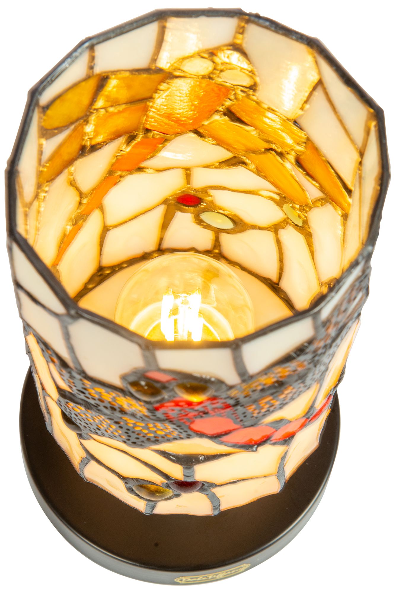 Image 5 Dale Tiffany 8.5" Tall Damselfly Cordless Rechargeable Tiffany Accent more views