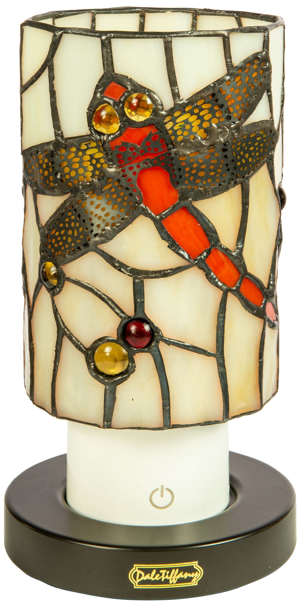 Image 6 Dale Tiffany 8.5" Tall Damselfly Cordless Rechargeable Tiffany Accent more views