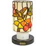 2_Dale Tiffany 8.5" Tall Hummingbird Cordless Rechargeable Tiffany Lamp