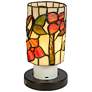 5_Dale Tiffany 8.5" Tall Hummingbird Cordless Rechargeable Tiffany Lamp more views