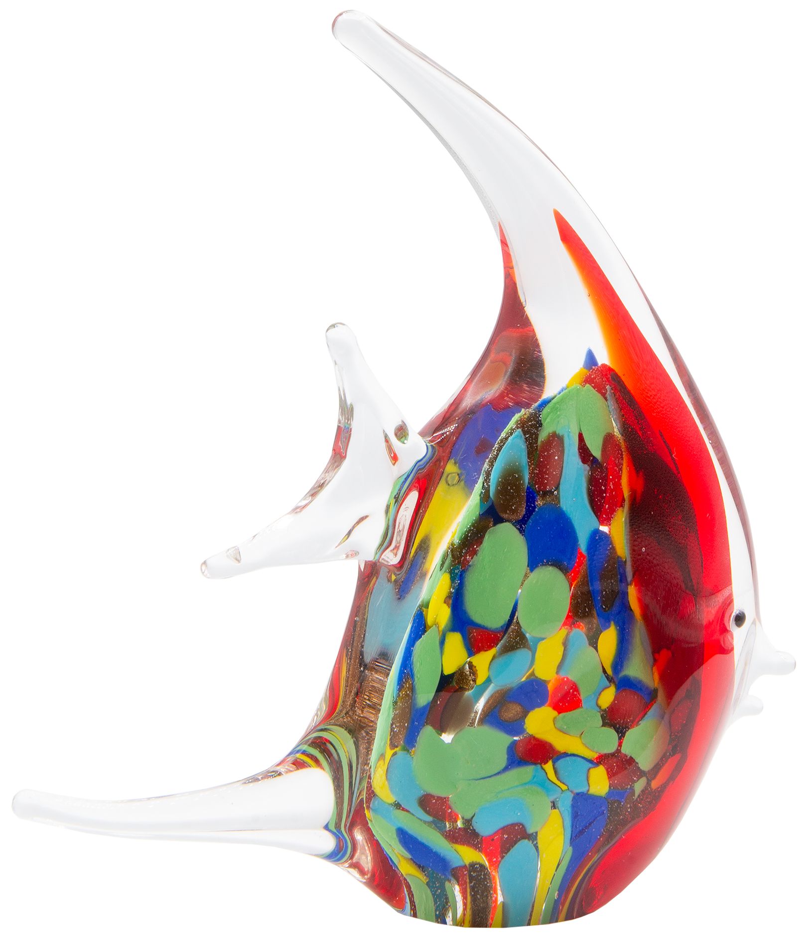 Image 5 Dale Tiffany 8.75" Tall Astola Fish Handcrafted Art Glass Figurine more views