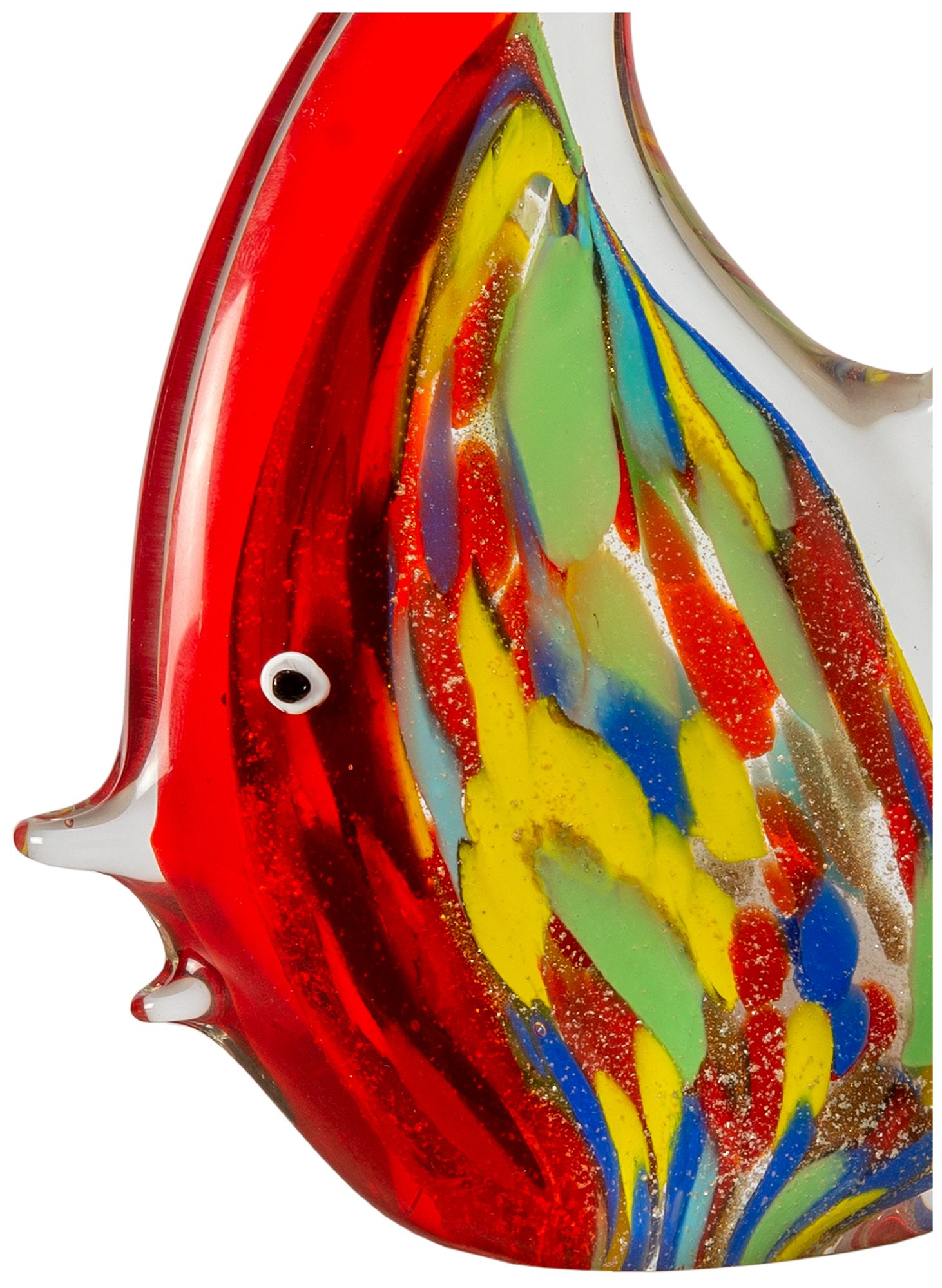 Image 6 Dale Tiffany 8.75" Tall Astola Fish Handcrafted Art Glass Figurine more views
