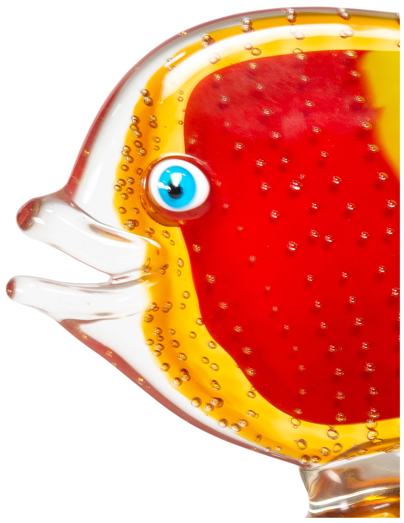 Image 4 Dale Tiffany 8.75" Tall Bora Fish Handcrafted Art Glass Figurine more views