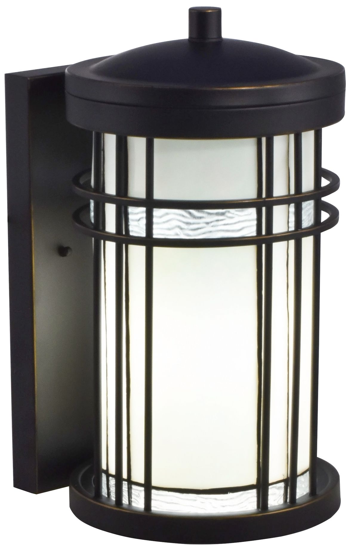 Image 2 Dale Tiffany 8" Wide Dijon Frosted Stained Glass Tiffany Wall Sconce
