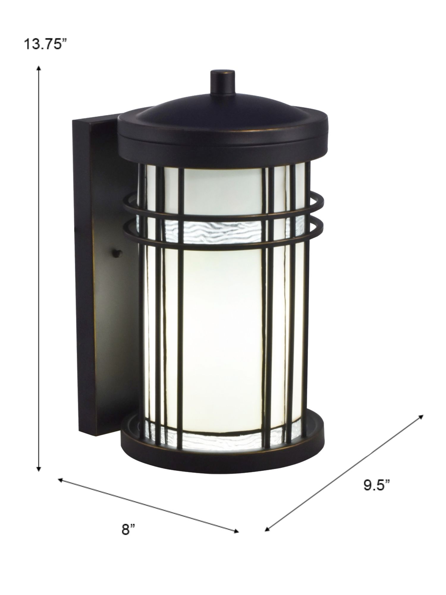 Image 4 Dale Tiffany 8" Wide Dijon Frosted Stained Glass Tiffany Wall Sconce more views