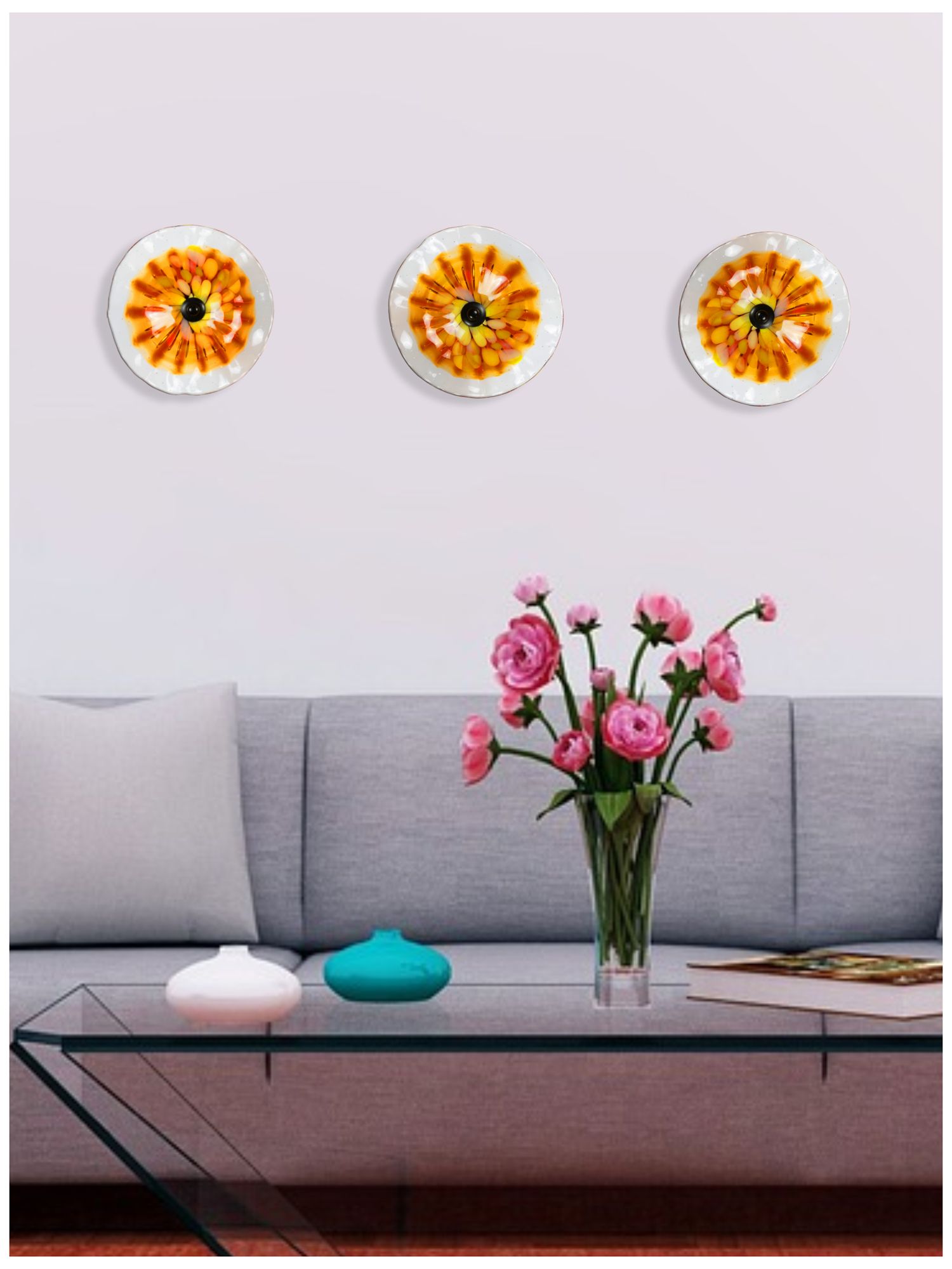 Image 2 Dale Tiffany 8" Milagra Hand Blown Art G more views