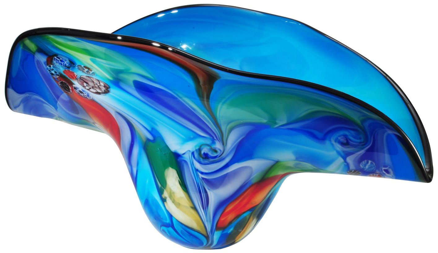 Image 2 Dale Tiffany 8" Tall Metamorphic Hand Bl