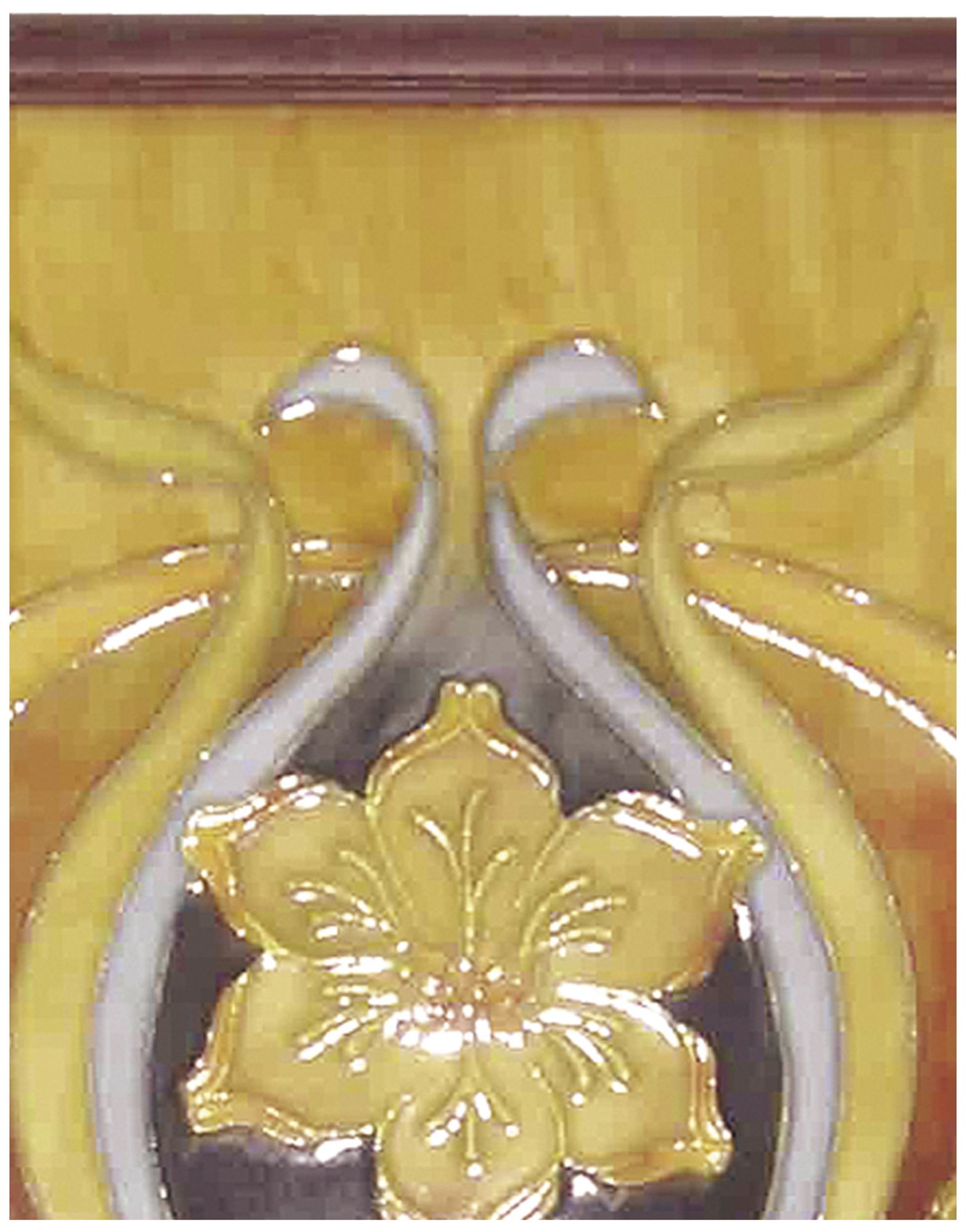 Image 5 Dale Tiffany 9.5" Pasque Flower Hand Pai more views