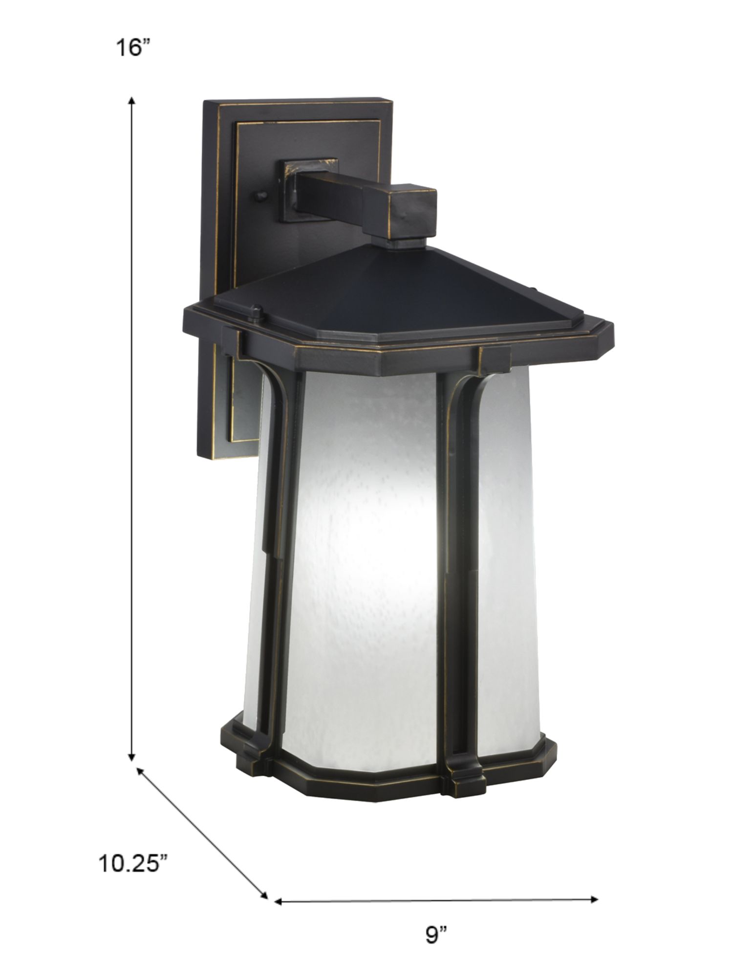 Image 4 Dale Tiffany 9" Wide Impressa Outdoor Wall Sconce more views