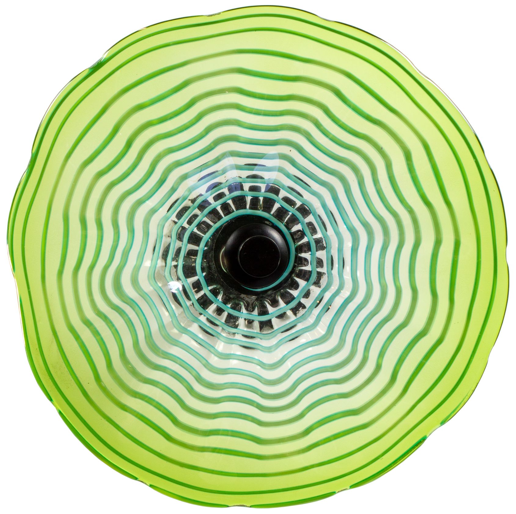 Image 4 Dale Tiffany 9" Pollena Hand Blown Art G more views