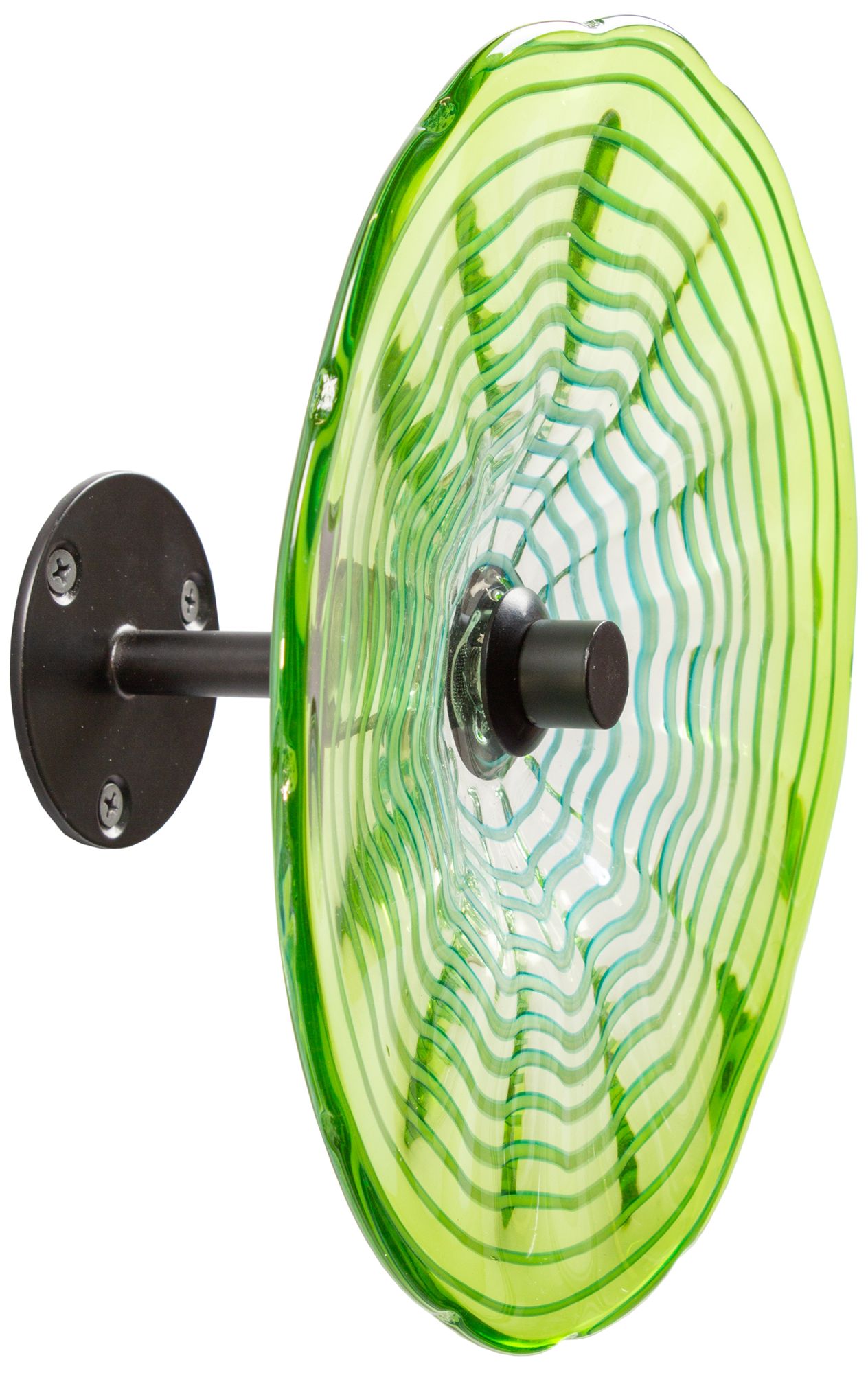 Image 6 Dale Tiffany 9" Pollena Hand Blown Art G more views