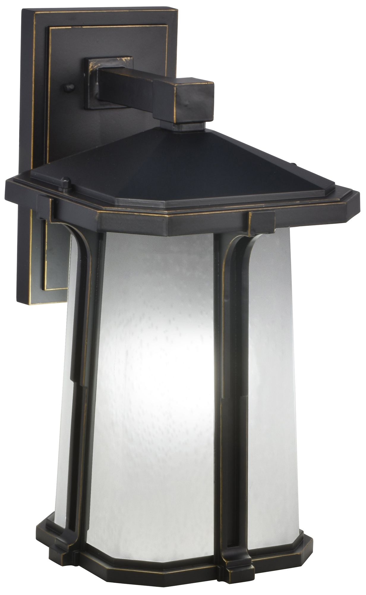 Image 2 Dale Tiffany 9" Wide Impressa Outdoor Wall Sconce