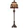 Dale Tiffany Aldridge 30" High Mission Art Glass Buffet Table Lamp