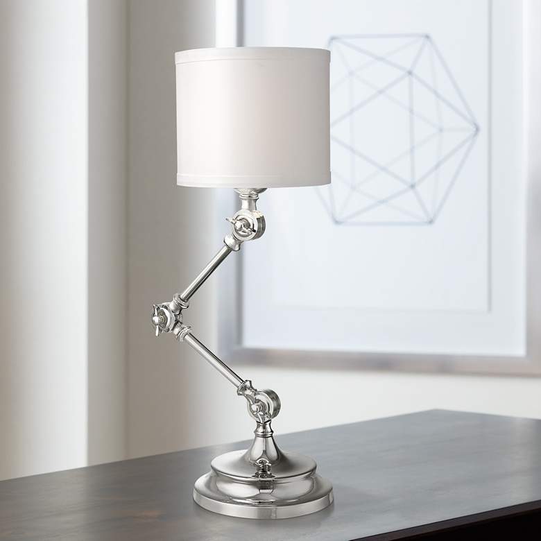Image 1 Dale Tiffany Arundel 17 1/2 inchH Bi-Fold Adjustable Desk Lamp