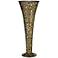 Dale Tiffany Boa Tall Mosaic Art Glass Vase