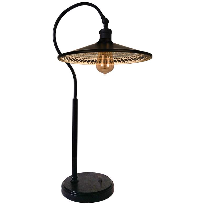 Image 1 Dale Tiffany Boldero Copper-Bronze Mosaic LED Table Lamp