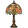 Dale Tiffany Cape Reinga 15" High Bronze Tiffany-Style Accent Lamp