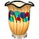 Dale Tiffany Celebration 7 3/4" Modern Glass Accent Lamp