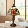 1_Dale Tiffany Discovery 14" High Bronze Tiffany-Style Accent Table Lamp
