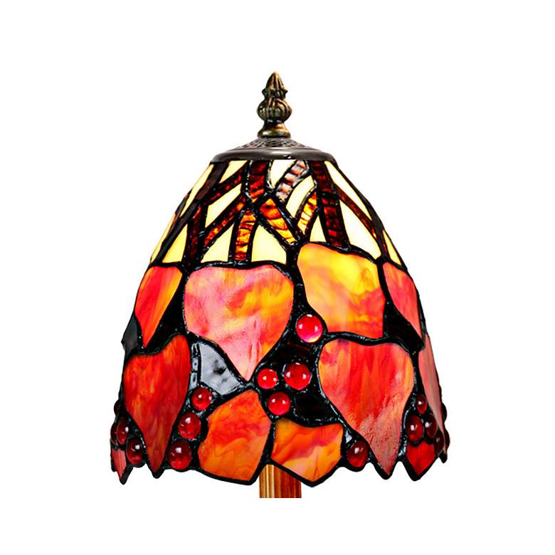 Image 5 Dale Tiffany Estelle 13"H Antique Bronze Accent Table Lamp more views