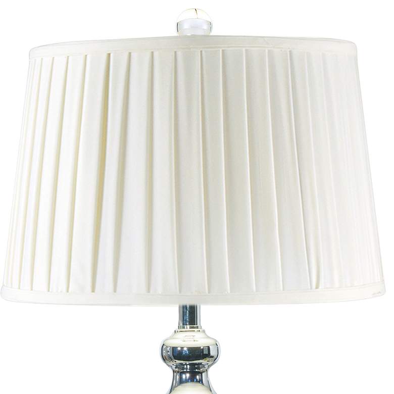 Image 3 Dale Tiffany Evelyn Blackline Crystal Table Lamp more views