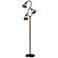 Dale Tiffany Fall River 3-Light Bronze Floor Lamp