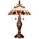 Dale Tiffany Fieldstone Royal Flush Table Lamp