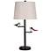 Dale Tiffany Finch LED Oil Rubbed Bronze Metal Table Lamp