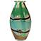 Dale Tiffany La Mesa Oval Hand-Blown Art Glass Vase