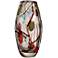 Dale Tiffany Lesley Hand-Blown 9 1/4" High Art Glass Vase