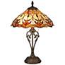 Dale Tiffany Marshall 23 3/4" High Tiffany-Style Art Glass Table Lamp
