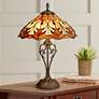 Dale Tiffany Marshall 23 3/4" High Tiffany-Style Art Glass Table Lamp